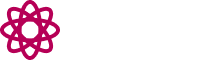 a science symbol in pink with the name science museum to its right